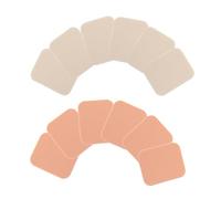 NOLITOY 12pièces Houppette à Maquillage Éponge Cosmétique Pour Fille Et Femme Poudre Cosmétique Portables Couleur Chair Blanche