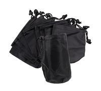 NOLITOY 12pièces Manche Noire pour Pot Maçon Hydroponique Manchons Opacifiants Réutilisables Polyester Résistant pour Bocaux à Large Ouverture