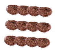 NOLITOY 12pièces Nids Oiseaux Artificiels Décoratifs Mousse pour Jardin Et Paysage Décoration De Fête Pâques Et Mariage