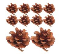 NOLITOY 130 Pièces Mini Pommes de Pin Naturelles pour Décorations DIY Automne Hiver Garnitures de Vase Thanksgiving et Ornements Rustiques de Noël