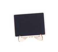 NOLITOY 14 pièces Mini Tableau Chevalet Ardoise Effaçable avec Support Étiquettes de Prix et Panneaux Message pour Mariage Fête Table