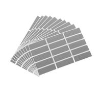 NOLITOY 150pièces Autocollants à Gratter Rectangle Auto-adhésifs pour Cartes DIY Étiquettes Scratch Résistantes sans Résidu pour Jeux Mariage Halloween Noël