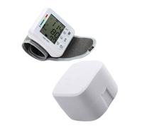 NOLITOY 1ensemble Tensiomètre Électronique De Poignet Avec Fonction De Parole Anglaise Moniteur De Tension Artérielle Portable Et Réutilisable Pour Maison Pour Personnes Âgées