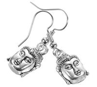 NOLITOY 1Paire Boucles Oreilles Pendantes Bouddha de Légères et Durables Bijoux Élégants pour Femmes Parfaites pour Festivals et Cérémonies Religieuses