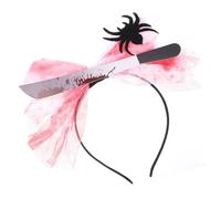 NOLITOY 1pièce Bandeau Halloween Créatif Avec De Accessoire De Fête Pour Déguisement Pour Unisexe Rouge Et Noir