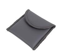 NOLITOY 1pièce Pochette De Rangement Pu Pratique Pour Appareils Auditifs Organisateur Léger Et Résistant Aux Chocs Noir Compact Et Élégant Pour Écouteurs Et Aides Auditives