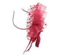 NOLITOY 1pièces Floral Accessoire De Fête Élégant Tulle Et Ruban Parfait Pour Tea Parties Événements Spéciaux