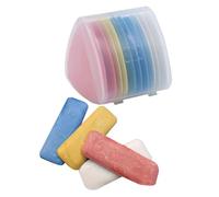 NOLITOY 2 boîtes Craies Tailleur Triangulaires Professionnelles pour Tissu Marqueurs Couture Colorés Faciles à Appliquer et Durables pour Vêtements et Travaux Manuels
