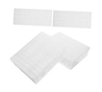 NOLITOY 2 Ensembles Organisateur D'art D'ongle Caisse Ongles Affichage Charme Récipient Stockage Perles Organisateur Bricolage Papier Transparent