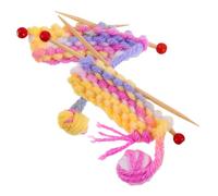 NOLITOY 2 Ensembles Scale Dollhouse Accessories Realistic Knitted Crochet Yarn Props for Dollhouse Decor Stylish and Detailed