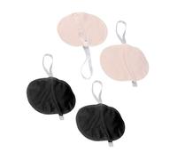 NOLITOY 2 paires Protections Anti-transpiration Aisselles Coussinets Absorbants Rapides Lavables et Invisibles Noir et Prévention Sueur Sous les Bras