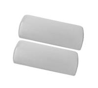 NOLITOY 2 pièces Coussin Repose-Jambes Ergonomique Confortable et Respirant pour Bureau Oreiller Soutien des Anti-humidité Gris