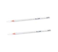 NOLITOY 2 pièces Crayons Sourcils Blancs Doux Stylo Soie Tenue Longue et Résistante pour Maquillage Yeux et Visage 2pcs