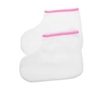 NOLITOY 2 pièces Housses de Bain Paraffine Coton Doux pour Spa Pédicure Chaussons Thermiques Confortables pour Soins Domicile et Salon