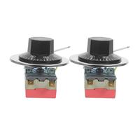 NOLITOY 2 Pièces Interrupteur Thermostat pour Friteuse, Contrôleur de Température pour Friteuse, Plastique, 300 Degrés, Empêche la Surchauffe, Installation, pour Chaudière à Eau,