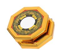 NOLITOY 2 Pièces Miroir Bagua Alliage pour Protection Feng Shui Maison et Entreprise Lot