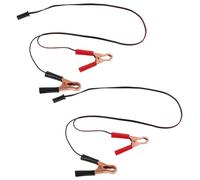 NOLITOY 2 pièces Outil de Nettoyage Injecteur Essence avec Pinces Crocodile pour Système de Carburant Kit Manuel pour Entretien Injecteurs Voiture Pratique et Durable