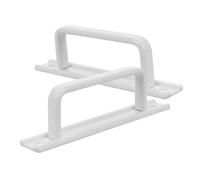 NOLITOY 2 pièces Poignée de Porte Coulissante Blanche pour Armoire et Baie Vitrée Design Simple et Polyvalent Grip Sécurisé pour Portes Placard Fenêtres
