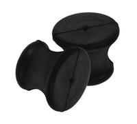 NOLITOY 2 pièces Support en Caoutchouc Antidérapant pour Instruments Compatible avec Fourchettes de Méditation et Thérapie Sonore Base pour Expérience Sonore Améliorée