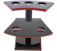 NOLITOY 2 pièces Support pour Cornets de Glace et Sushi Plastique Présentoir Stable pour Restaurant Support Polyvalent pour Sushi Glace et Snacks