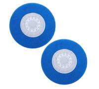 NOLITOY 2 Pièces Tampons de Rechange Balai Vapeur pour Shark Pads Nettoyage Réutilisables pour Sols Bois Carrelage Marbre Accessoires Nettoyeur Vapeur Sol Fil