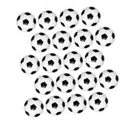 NOLITOY 20 pièces Balles de Football de Table Accessoires de Rechange pour Foot Balle de Football Miniature pour Adultes Compatible