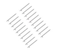 NOLITOY 20 pièces Barres à Ressort en Acier à Dégagement Rapide Broches pour Bracelet Acier Montre Installation Facile sans Outil Double Collerette pour Bracelets Métalliques