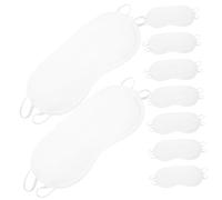NOLITOY 20 Pièces Cache-yeux Usage Unique Protections Oculaires Vierges Cache-yeux Portables Et Opaques Pour Voyage Et Sommeil