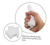 NOLITOY 20 Pièces éponge de Nettoyage éponge à Huile pour Piscine Sponge Filtre de Maintenance Piscine Filtre Absorbant l'huile Blanche