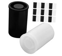 NOLITOY 20 pièces Film Canisters with Caps PE Storage Containers for Small Accessories Photography Fans