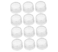 NOLITOY 20 pièces Lot de Couvercles Éclaboussures pour Shaker Plastique Bouchons et Résistants pour Boissons Lids pour Tasses à Jus Milk Tea et Cocktails Accessoires pour Préparation Sans