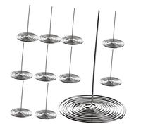 NOLITOY 20 pièces Lot de Filtres à Thé Inox pour Bec de Théière Passoires à Ressort Accessoires de Tisanière pour Infusion sans Résidu Compatibles avec Toutes Sortes de Thé