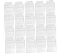 NOLITOY 20 pièces Sac Stylo Transparent PVC Lot de Organisateur Stylo Infirmière pour Rangement Hospitalier Protection et Organisation Facile