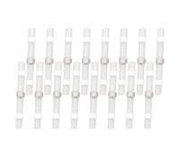 NOLITOY 200 Cosses Électriques Thermorétractables Étanches 26-24 Awg, Manchons de Soudure en Étain et Polyéthylène Résistant, Kit de Connecteurs Bout à Bout pour Usages Automobile