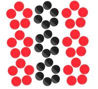 NOLITOY 200 Pièces Round Blank Poker Game Tokens for Classroom Counting Party Activities Group Games and Math Tools