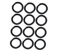 NOLITOY 20pièces Élastiques à Cheveux Caoutchouc Lot Pour Cheveux Épais Confortables Et Extensibles Idéaux Pour Chignons Queues De Cheval Et Coiffures Variées