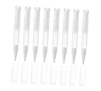 NOLITOY 21 pièces Stylo Transparent Vide pour Vernis Ongles Huile Cuticule Rechargeable avec Pinceau Portable Sans Fuite pour Cosmétique et Voyage