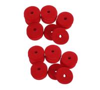 NOLITOY 24 Pièces Coussinets Feutre pour Support Double Couche Vibrations Protection pour Cymbales Jazz Batterie