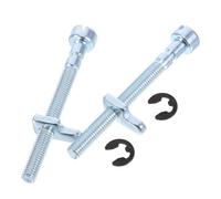 NOLITOY 2ensembles Vis De Réglage De Tendeur De Chaîne pour Tronçonneuse Matériel De Tension De Chaîne De Rechange pour Barre De Tronçonneuse Vis De Tendeur De Barre Boulons De De De