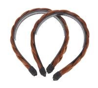 NOLITOY 2pièces Bandeau Tressé pour Cheveux Accessoires Bandeaux Tressés pour Coiffures Tressées Bandeaux Cheveux Larges