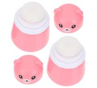 NOLITOY 2pièces Boîte De Poudre Pour Garçon Fille Étui Animé Pour Garçon Fille Conteneur Poudre Boîte Houspette