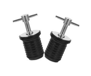 NOLITOY 2Pièces Bouchon de Vidange de Inoxydable de Bouchon de Remplacement pour Kayak Canoë Barque Accessoire Durable pour Drainage