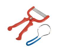 NOLITOY 2pièces Épilateur Facial à Ressort Outil De Portable Pour Élimination Poils Visage De Épilateurs Et Pratique Pour Menton Joues Cou Front Et Supérieure