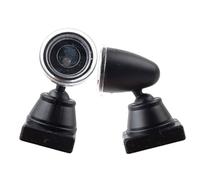 NOLITOY 2pièces Modèle Lampe Signal Miniature pour Décor Table De Modélisme Spot Lumineux pour Maquette Train Et Village De Noël