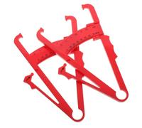 NOLITOY 2pièces Outils De Mesure De Graisse Corporelle Calipers Plastique Pour Hommes Et Femmes Outil De Mesure De Pli Cutané Pour Suivi De Fitness Et Calcul De Imc