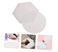 NOLITOY 2pièces Palette De Mélange De Vernis à De Plaques Pour Nail Art Formes Ronde Et Hexagonale Outil De Création De Couleurs Et Présentation Pour Amateurs Et Professionnels