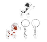 NOLITOY 2pièces Porte-clés Collecteur De Poils pour Animal De Compagnie Souvenir Commémoratif avec Coque Transparente Attache Pratique pour Porte Ou Clé