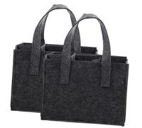 NOLITOY 2pièces Sacoche De Transport pour Bouteilles Compartiments Séparateurs Flexibles Amovibles pour Ranger Et Transporter Vin Bière Jus De Fruits