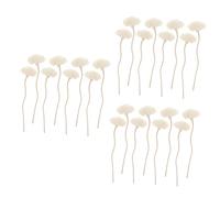 NOLITOY 3 Ensembles Bâtons Diffuseurs De Parfum Rotin avec Fleurs Bâtons pour Diffuseur Huiles Essentielles Recharge Décorative pour Maison Bureau Et Spa 8 Pièces * 3