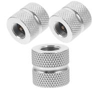 NOLITOY 3 pièces Adaptateur de Réservoir de Gaz Professionnel pour Réchaud de Camping Connecteur Métallique et Durable pour Bouteille de Gaz Standard pour Randonnée BBQ et Pique